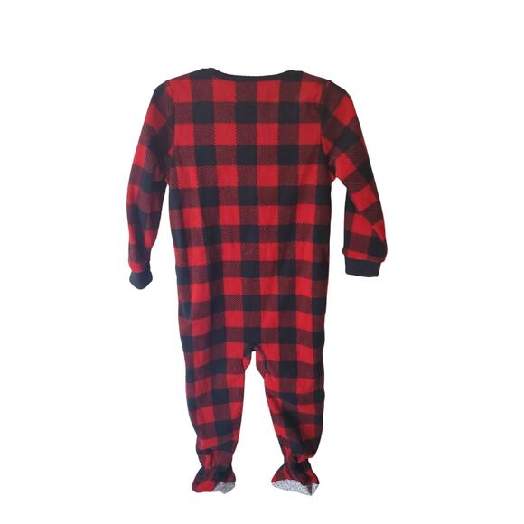 Carter's 2T Fleece Footed One Piece Pajama, NWT - Picture 3 of 6